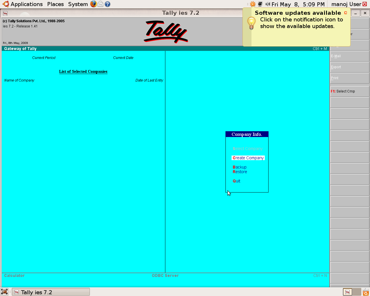 Download Tally 7.2 für PC